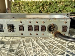 Ampex 9704 19 IN Rack Mount Main Power Control Unit w Long Cord