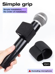 Hand Microphone Elastic Sleeve for Rode Wireless Go 2, /ME – 2 Pack for Speec…