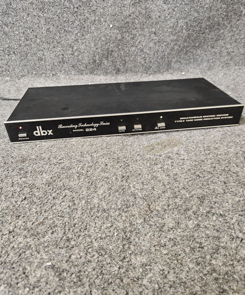 dbx Model 224 Type II Tape Noise Reduction System.