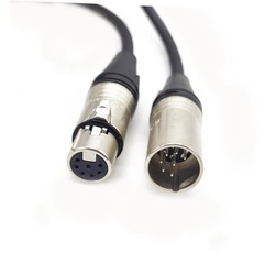 7 Pin XLR Connector Cable, XLR Microphone Cable Balanced Male to Female 1.64ft