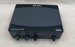 Creative Professional Model E-MU EM8740 Black USB 2.0 Audio Interface Not Tested