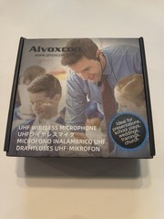 Alvoxcon Wireless Headset Lavalier Microphone System Wireless Lapel Mic TG210