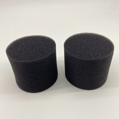2-High Density Foam Plug For Speaker Foam Bung Plug Sponge Rear Bass 58mm x 50mm