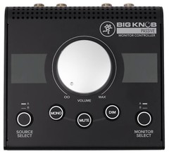 Mackie Big Knob Passive 2×2 Studio Monitor Controller Pristine Audio Quality