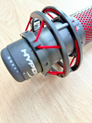 HyperX QuadCast Wired Multi-Pattern Condenser Microphone with Dynamic RGB…