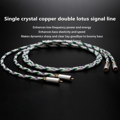 Preffair Reference 3 Balanced HiFi Audio RCA Cable OCC Signal Interconnect Cable