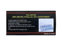 60 pc Keystock Bar Assortment Lock Pulleys Gears Square Key Stock Keyway Set …