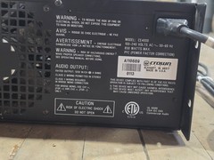 Crown CE4000 3U Rackmount Professional Power Amplifier 850 Watt 100-240V