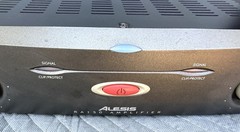 Alesis RA150 Studio Power Amplifier 150W Rack Mount 2-Channel Tested Working