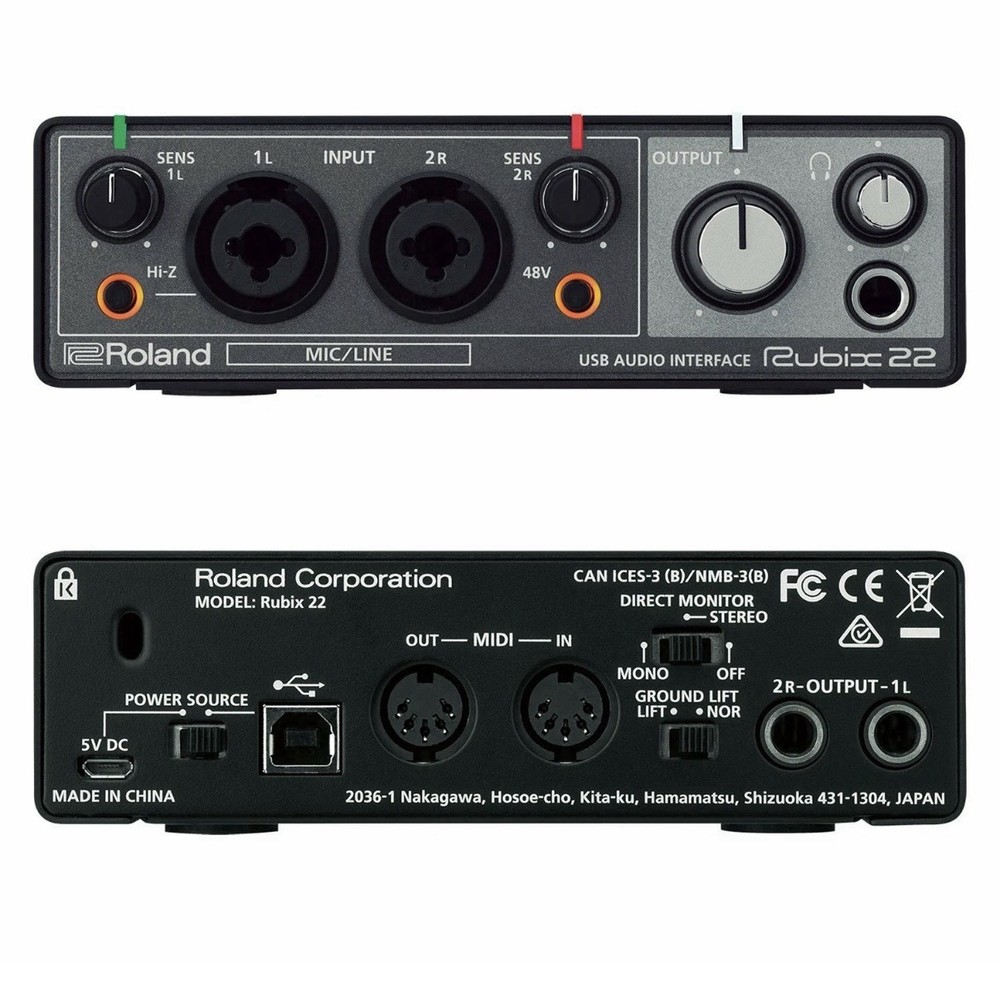 Roland Rubix22 USB Audio Interface