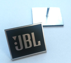 4Pcs Replacement JBL Speaker Badge Emblem Logo 29mm Aftermarket Mint Condition
