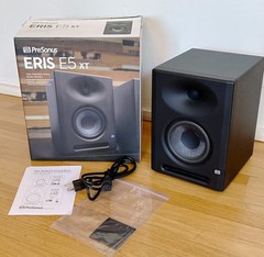 PreSonus ERIS E5 XT 5.25″ Near Field Studio Monitor XLNT, VERY CLEAN