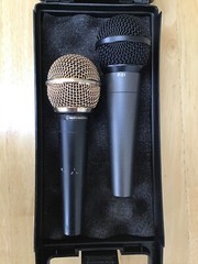 Fender P-51 & Audio Technica PRO 4GL Microphones & Carry Case Excellent
