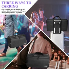 ORKELS DJ Controller Case for DDJ-FLX10, DDJ-GRV6, DDJ-REV5, DDJ-REV7, DDJ-FLX6-
