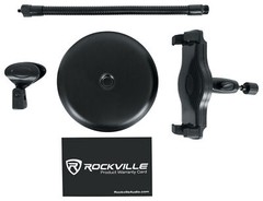 Rockville iStand 9 iPad/iPhone/Phone/Tablet Gooseneck Desktop Stand+Mic Clip
