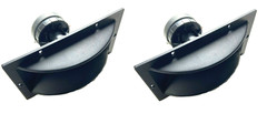 2 pcs Car Audio 240W 8-Ohms Tweeter / Horn compression Driver 5X9 Large Magnet