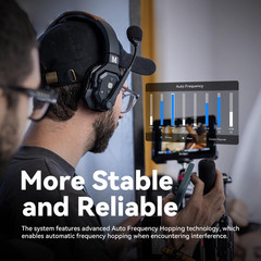 Solidcom SE Full Duplex 4-Users ENC Noise Cancellation Wireless Intercom Headset