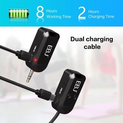 2.4G Wireless Headset Mic and Handheld Mic 2 in 1, 30m Stable Transmission, D…