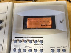 Fostex FD4 Digital Multitrack Recorder Mixer Analogue Digital Tracks powers on