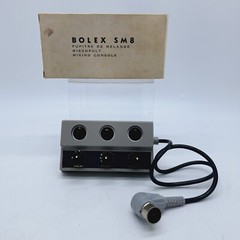 Bolex SM8 Mixing Console – Made in Italy – Vintage 8mm Camera Audio Equipment