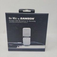 Samson Go Mic Portable USB Condenser Microphone New Open Box Complete