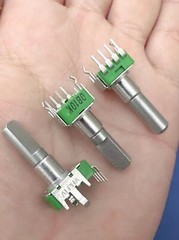 ALPHA 0B10K Potentiometer 4Pin 360 Endless Rotation Encoder for Midas PRO6 Mixer