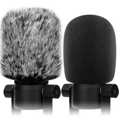 Windscreen Pop Filter Compatible with Rode Podmic, Mic cover for podmic