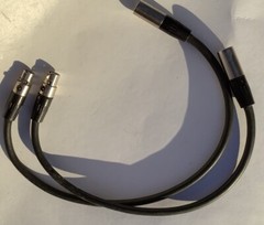 18 inch Mini XLR Female – Mini XLR Male Pro Audio Cable Patch Cable, Control 2ea