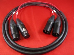 25′ Mogami 2930, 2 Channel Snake Cable W/ Neutrik Gold XLR to XLR.