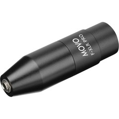 FXLR-PRO 3.5mm (TRS) Mini-Jack Female Microphone Adapter to 3-pin XLR Male Co…