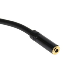 6.35mm 1/4” TS Male to 3.5mm 1/8″ Female Mono Audio Adapter Converter Cable