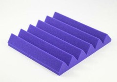 2″ Purple Acoustic Wedge Soundproofing Studio Foam Tiles 12 Pack