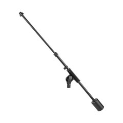 GFW MIC 0022 Deluxe Telescoping Boom Arm for Microphones 27 Inch Black