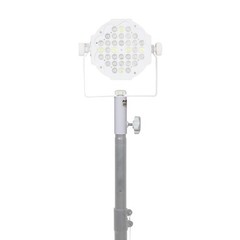 2 Prox Universal Compact Adapter Lighting M8 Mount for Speaker Stands – White