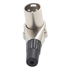 Adjustable Right Angle 3 Pin XLR Male Connector