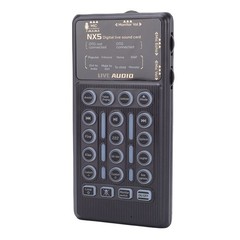 Portable Voice Changer Multifunctional Cool Lights For Gaming Easy To Use