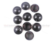 10 pcs 25 core 25.5mm Tweeter Diaphragm Voice coil,1 inch Black Silk 4 ohm