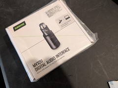 Shure MVX2U XLR-to-USB Digital Interface with Headphone Jack, Integrated Pre-amp