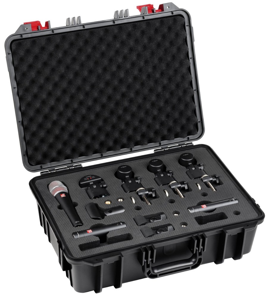 Se Electronics V Pack Arena Drum Microphone Kit: V KICK/Beat/V7 X/sE8+Clamp+Case