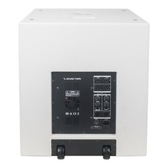 OPEN BOX: Sound Town 18″ Powered Subwoofer 2000W 2 Output Plywood CARPO-18SWPW-R