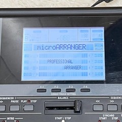 KORG microARRANGER Music Workstation Arranger Tested Fully Working from Japan