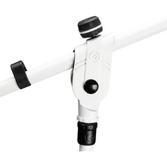 Gravity Stands MS 4322 Microphone Stand With Telescoping Boom White