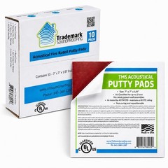 Acoustical Putty Pads – UL Fire Stop, Electrical Putty Pads for Electrical Bo…