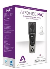 Apogee MiC+ Mobile Recording Mic PLUS Microphone for iPad, iPhone, Mac and PC