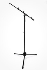 (2) Hosa MSB-521BK Mic Stand TRIPOD with Boom BK – BRAND NEW/Open Box