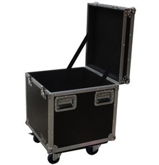 Harmony HCUT2222W Pro Audio Medium 22 x 22 x 22 Utility Road Trunk Case Wheels