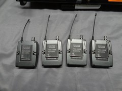 Tuga RW2080 Mono UHF Wireless In-Ear Monitor (4) Bodypack Receiver 902-928MHz