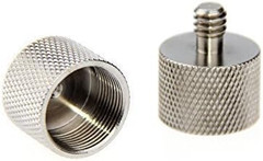 Thread Adapter Microphone Stand 5/8″-27 Female to 1/4″-20 Male for Came