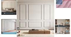 Easy Install Wainscoting Panels – 6 pcs