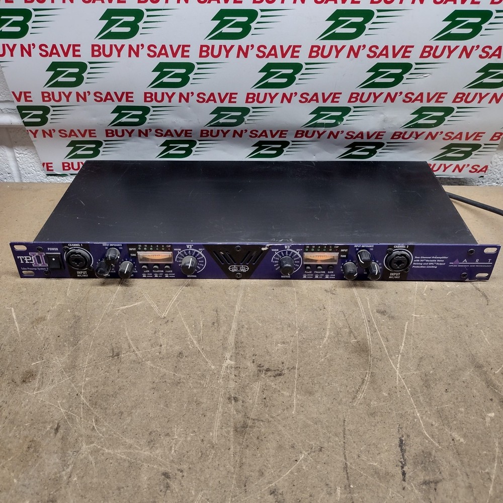 ART TPS II Applied Research Technology Tube Preamp System 2 w/Power Cord – USED